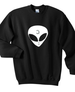 Alien Pattern Sweatshirt
