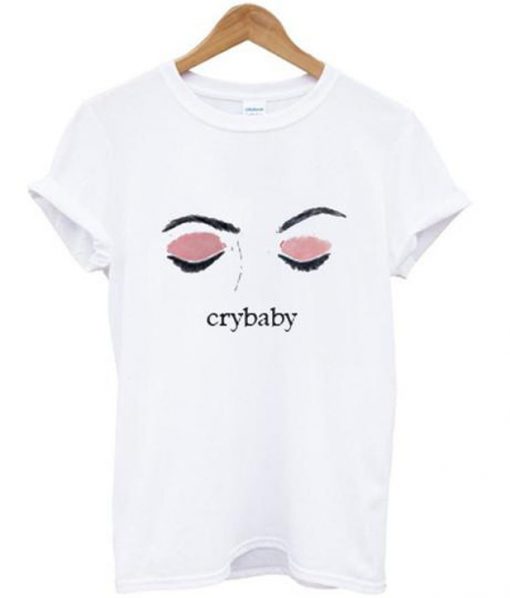 cry baby pink t-shirt