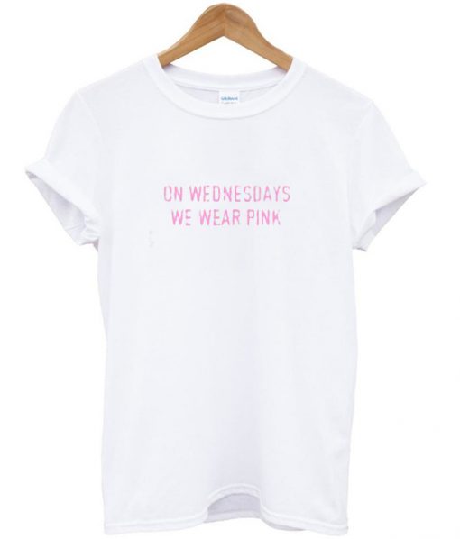 on wednesdays we wear pink shirt
