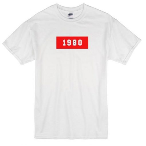 1980 tshirt