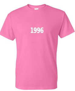 1996 pink tshirt