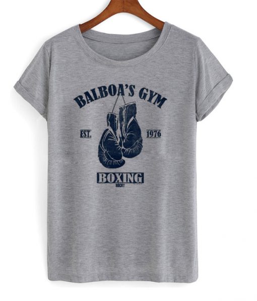 balboa's gym t-shirt