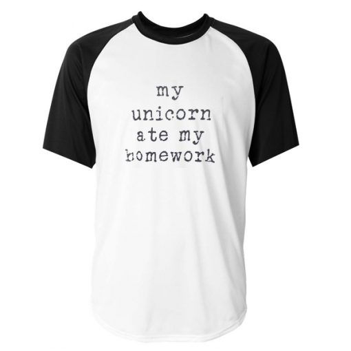 my unicorn ate my homework tshirt