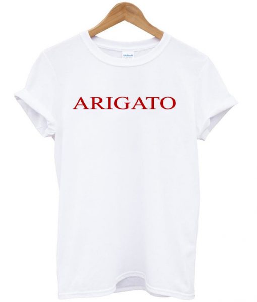 arigato t-shirt