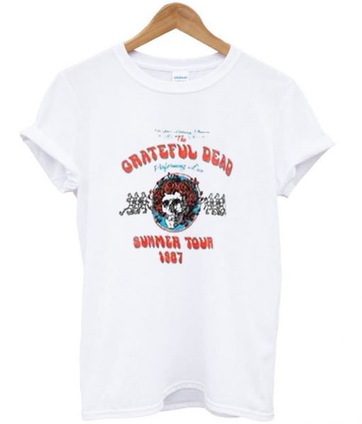 grateful dead summer tour 1987 t-shirt
