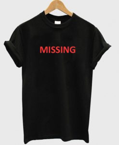missing t-shirt