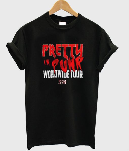 pretty in punk worlwide tour 1994 t-shirt