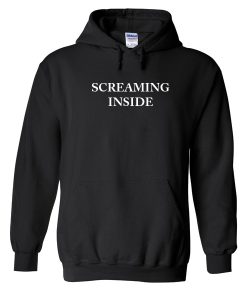 screaming inside hoodie