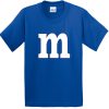 m blue tshirt