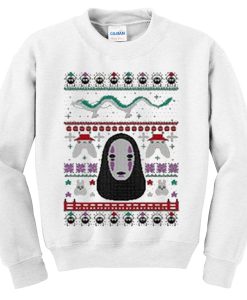 spirited away christmas sweatshirt