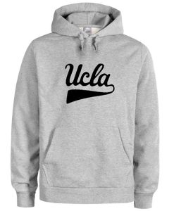 ucla font logo hoodie