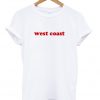 west coast t-shirt