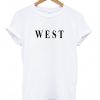 west font t-shirt