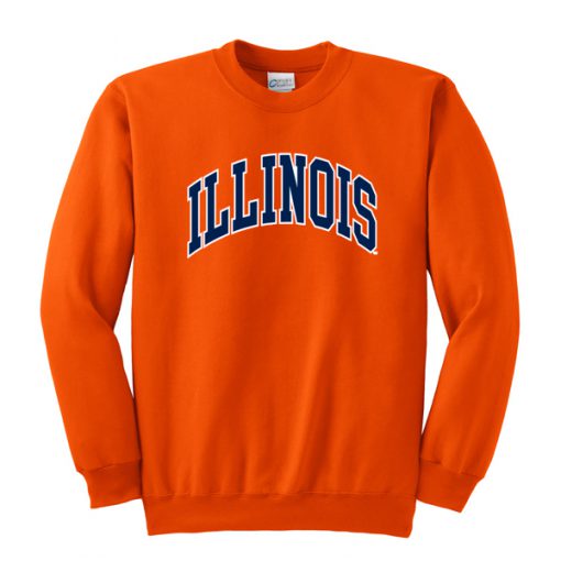 Illinois Orange Sweatshirt