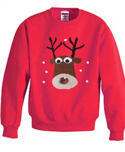reindeer ugly christmas sweatshirt