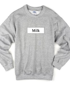 Milk Font Sweatshirt