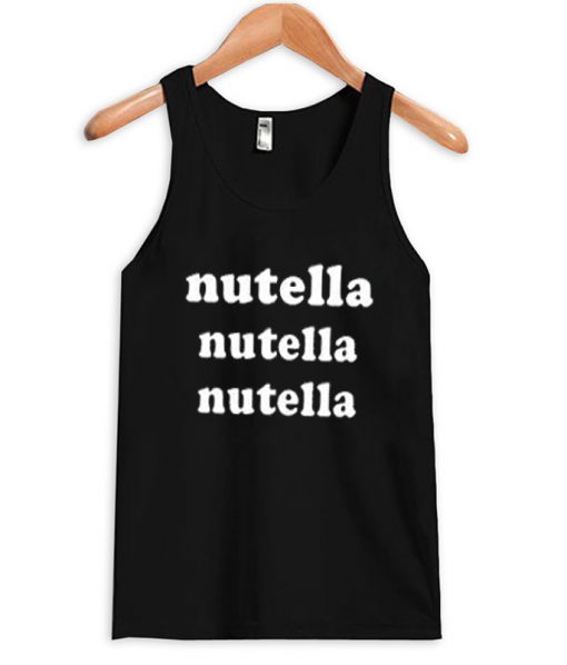 Nutella Font Tank Top