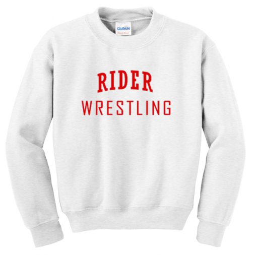 rider wrestling sweatshirt