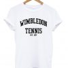 wimbledon tennis est 1877 t-shirt