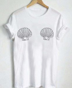 shell bra t-shirt