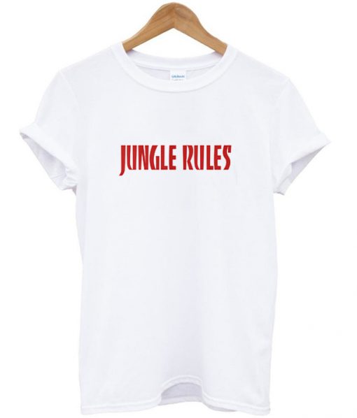 jungle rules t-shirt