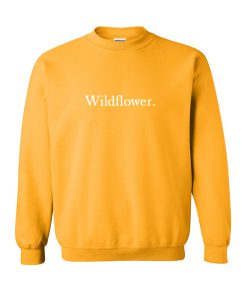wildflower yellow sweatshirt