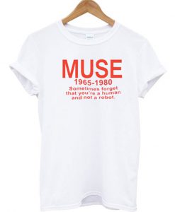 muse 1965 1980 t-shirt