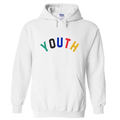 youth font hoodie