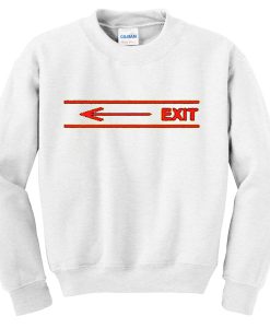 arrow exit sweatshirt