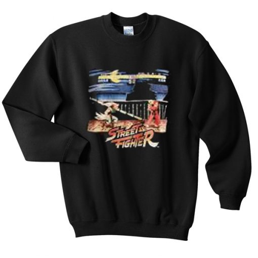 street fighter sweatshirt
