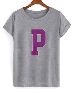 P font t-shirt