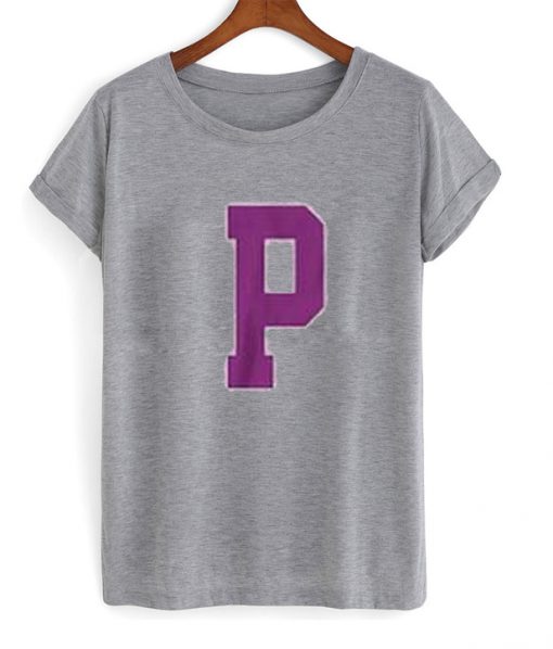 P font t-shirt