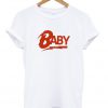baby logo bowie t-shirt