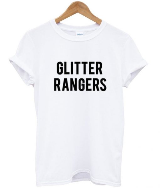 glitter rangers t-shirt