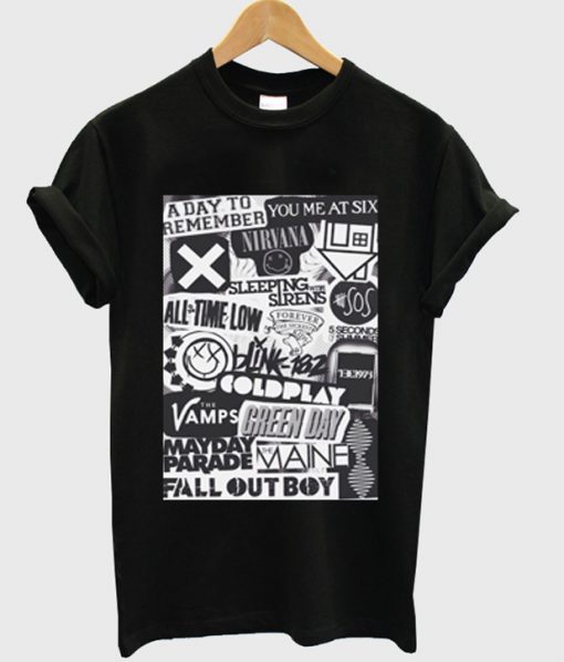 a day to remember you me at six t-shirt