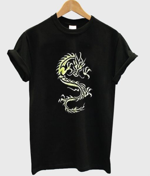 dragon white t-shirt