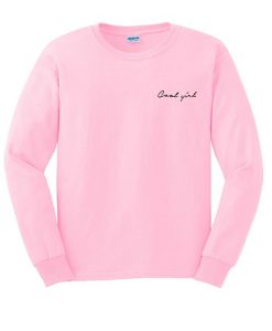cool girl sweatshirt