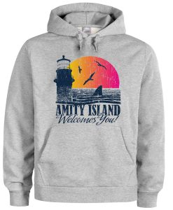 amity island welcomes you hoodie