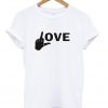 fuck love t-shirt