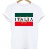 italia flag t-shirt