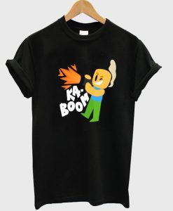 kaboom roblox t-shirt