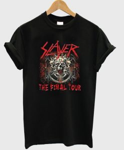 slayer the final tour t-shirt
