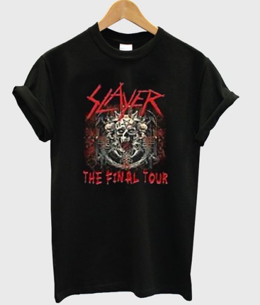 slayer the final tour t-shirt