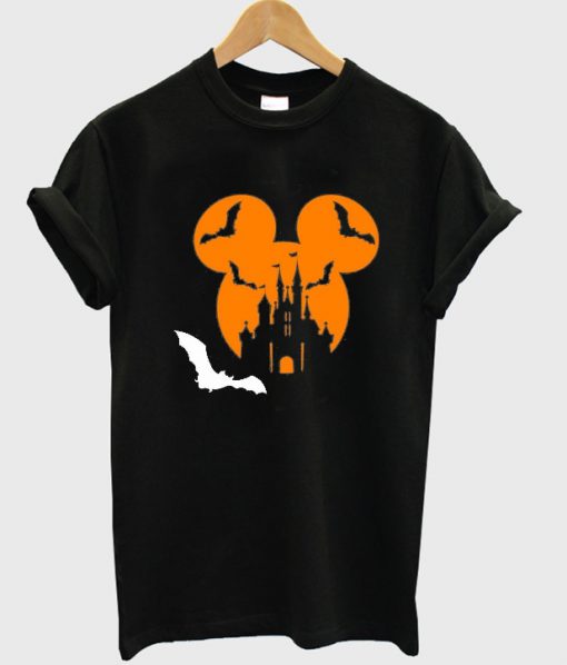 mickey had halloween t-shirt
