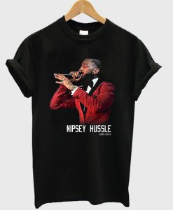 nipsey hussle american rapper t-shirt