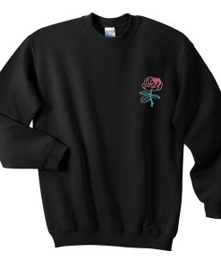 rose flower sweatshirt