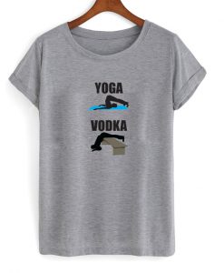 yoga vs vodka t-shirt