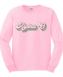 alpha sweatshirt