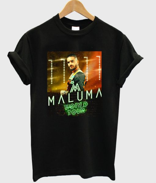maluma world tour t-shirt