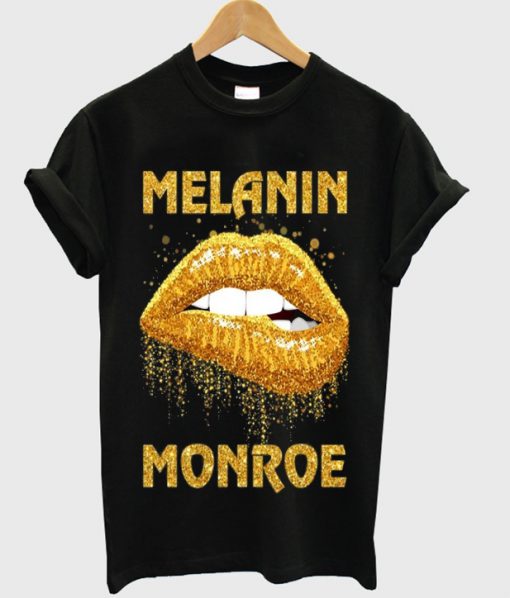 melanin monroe t-shirt